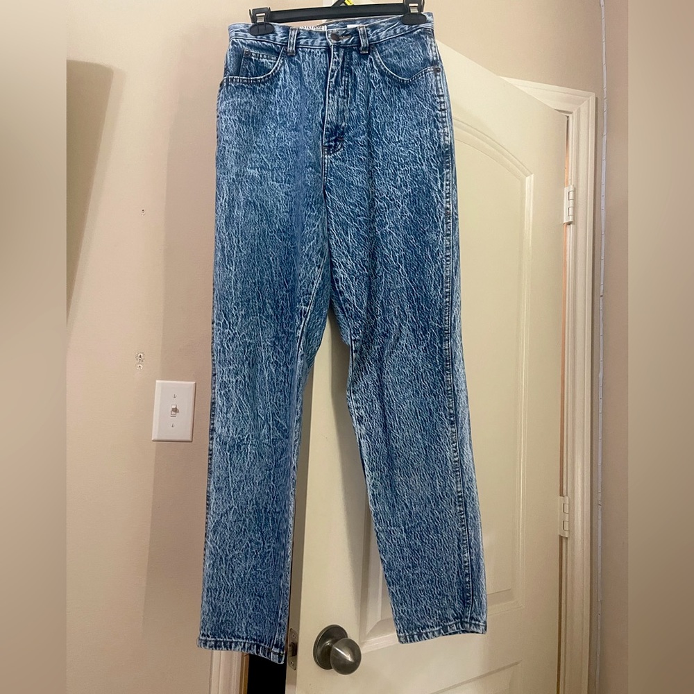 Vintage Stefano Acid Washed Mom Jeans